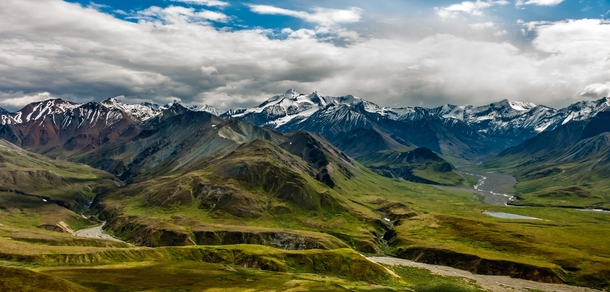 Amazing Landscape - Stunning Views of Alaska Range by Jan Kornas 