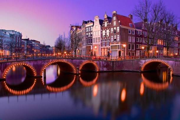 Amsterdam Twilight  photo by Sunil Chawla
