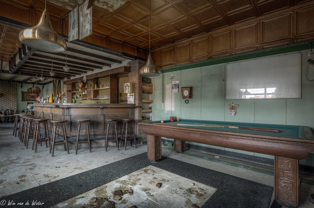 An abandoned Belgian Beer Caf  Video Link Discription