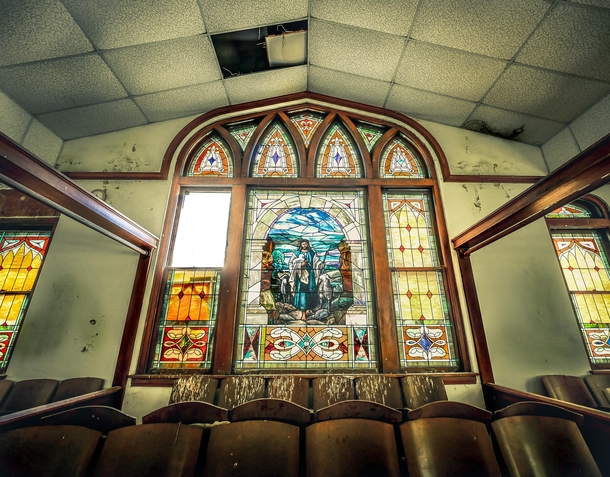 An Abandoned Church - Earlsboro Oklahoma