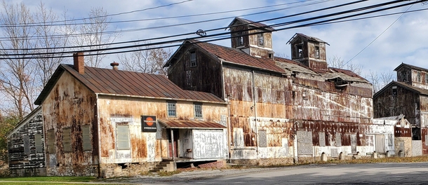 An abandoned feed store in upstate New York