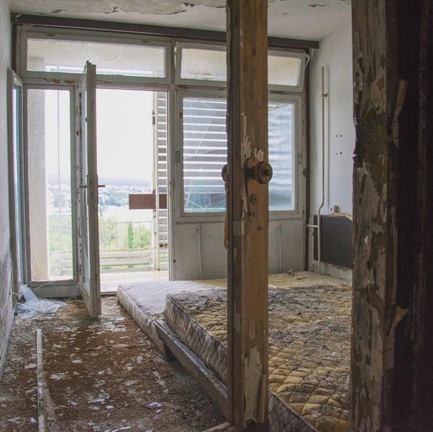 An abandoned hotel in Croatia Hotel Haludovo