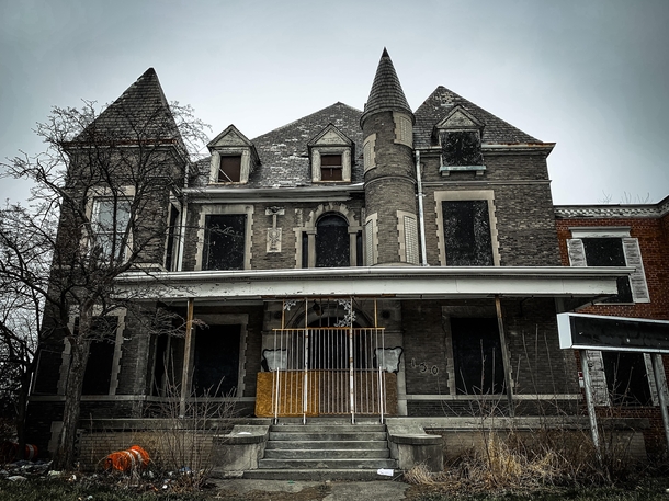 An abandoned mansion that was turned into a nursing home Closing its doors I believe  years ago