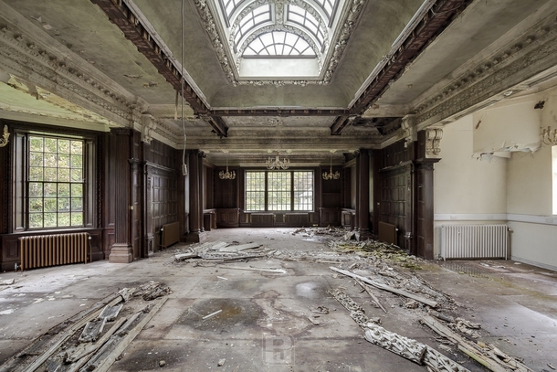 An abandoned orphanage somewhere in the UK  by Picturwall