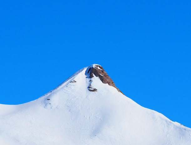 An attempt at Minimalism Unnamed peak Italian Alps 