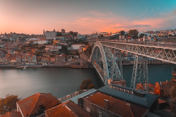 An evening in Porto Portugal
