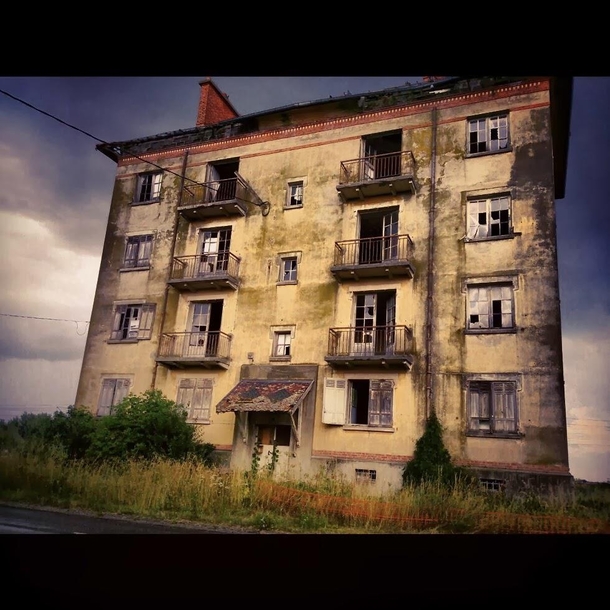 An old abandoned building somewhere in Auvergne center of France