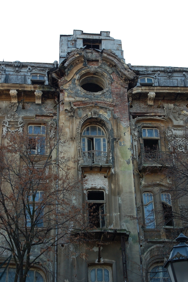 An old and abandoned hotel in the center of Odessa by Roland Geider 