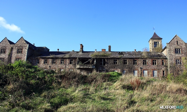 An old famine workhouse in Ireland Later used as a hospital Closed in  