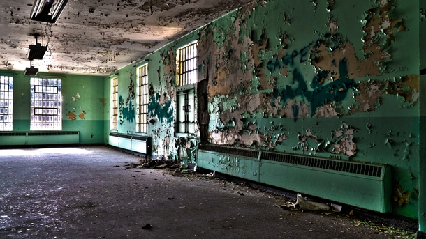 An old ward in a mental asylum