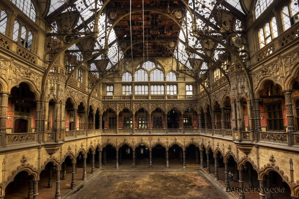 An ornate disused hall  Photographed by Darkman