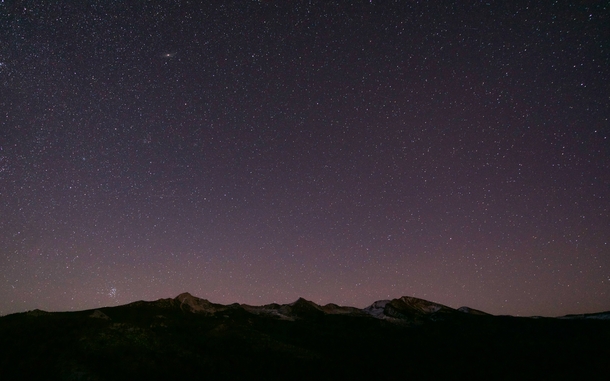 Andromeda over Yosemite 