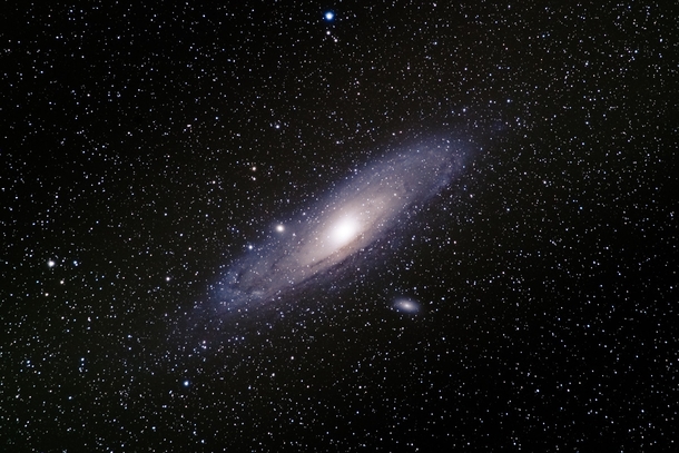 Andromeda with a DSLR at mm 