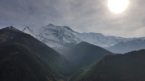 Annapurna II upper Manang valley Nepal 