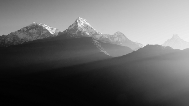 Annapurna mtft Nepal - th highest mountain in the World 