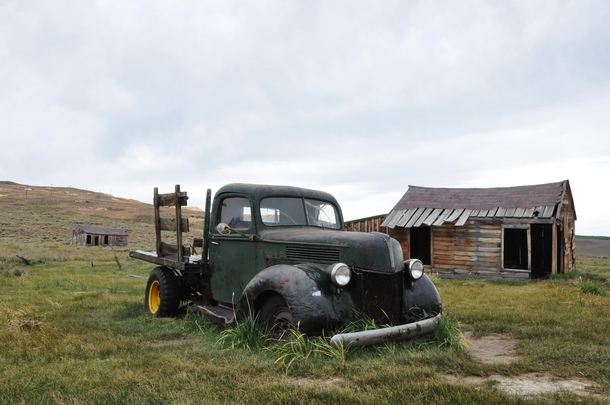 Another abandoned car in Bodie ghost town California