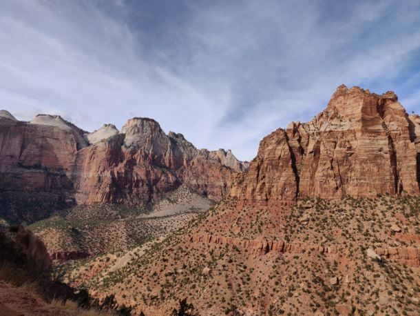 Another view of Zion Canyon Utah USA 