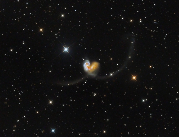 Antennae Galaxies - Galactic collision