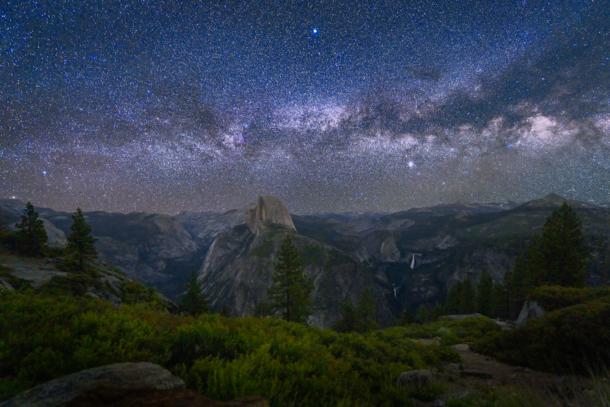 Anyone else get into the park this last week From Glacier Point Friday in Yosemite National Park in California  JeremyVeselyPhotography