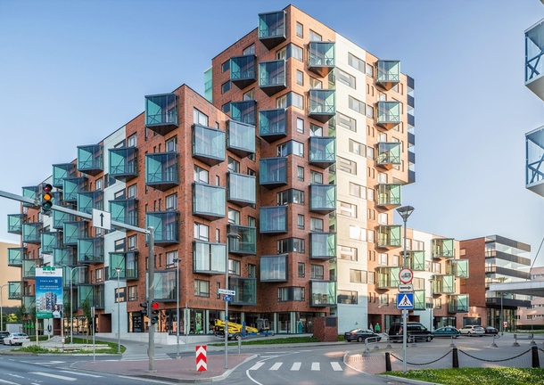 Apartment building in Tallinn Estonia