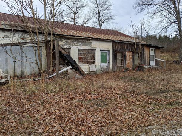 Appalachia is a treasure trove of abandonment Old storefront in eastern Tennessee