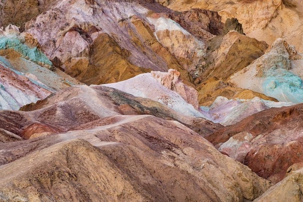 Artists Palette Death Valley National Park California USA 