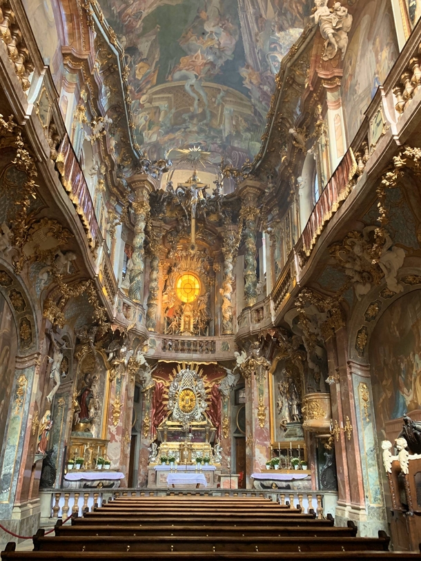 Asamkirche Munich Built by sculptor Egid Quirin Asam and painter Cosmas Damian Asam completed in  