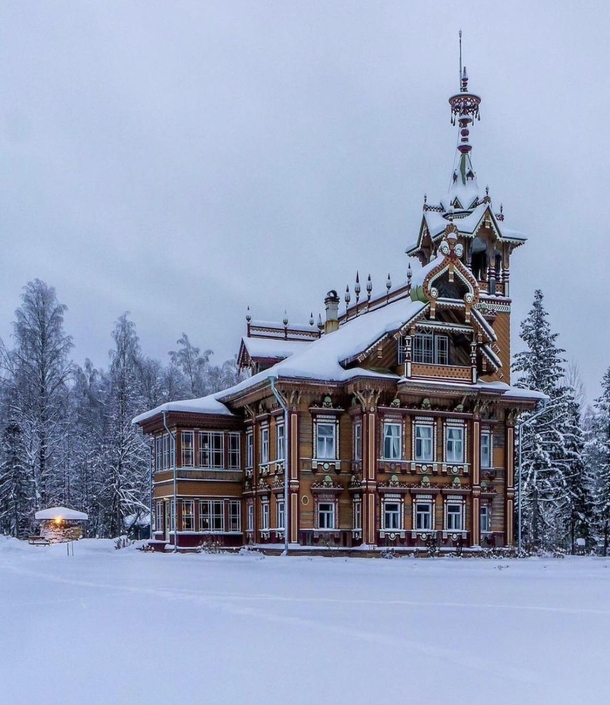 Astashevo mansion Lesnoy terem Kostroma Russia