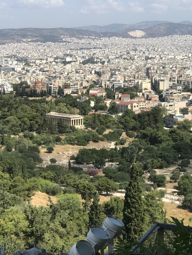 Athens Greece from the Acropolis