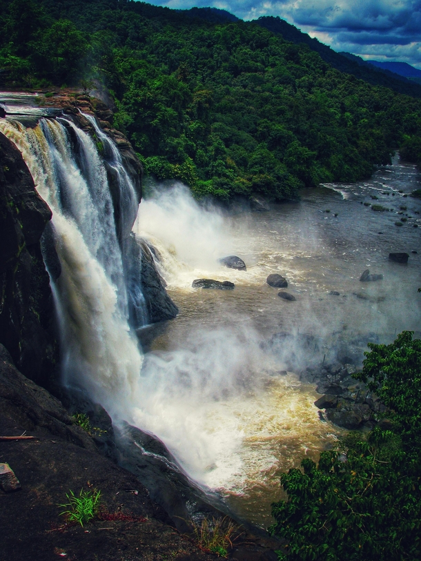 Athirapilly Falls Western Ghats India  