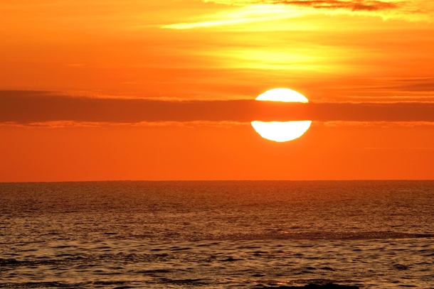 Atlantic Ocean Sunrise - Perkins Cove MA 