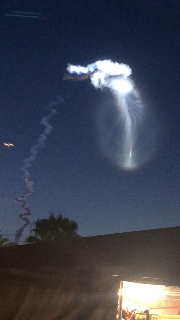 Atlas V seen from Orlando