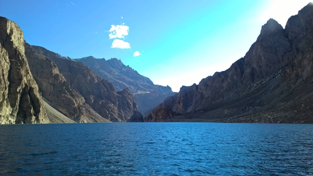 Attabad Lake At Upper Hunza Valley 