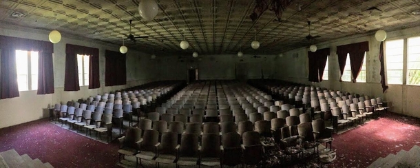 Auditorium of my Elementary school circa 