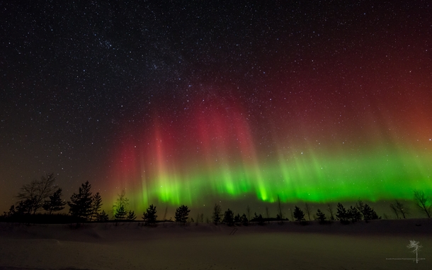 Aurora Borealis over Finland Photographer Karri Pasanen 