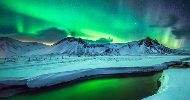 Aurora over Iceland by Joe Capra 