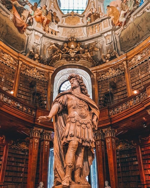 Austrian National Library Vienna  by aesthetical_rebellion 