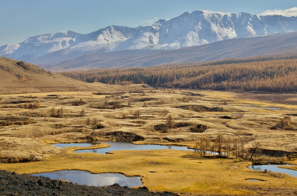 Autumn at North Chuya Ridge - Altai Republic Russia 