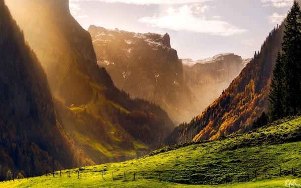 Autumn in the Swiss Alps  Photo by Robin Halioua