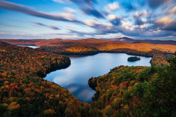 Autumn Sunrise in Woodbury Vermont 