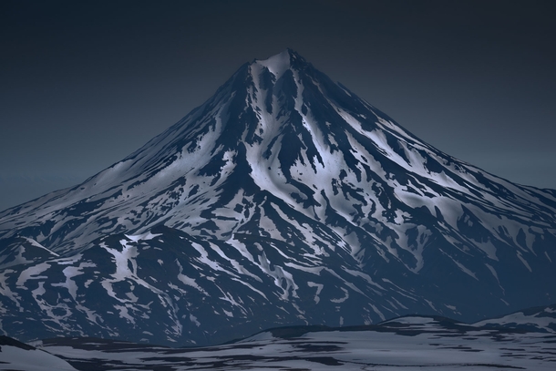 Avachinsky Volcano in Kamchatka 