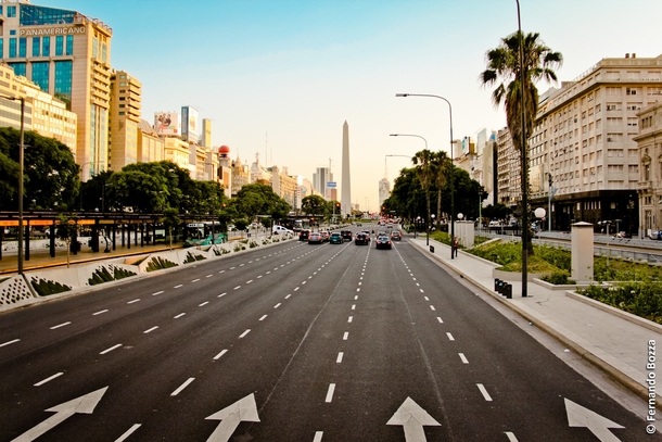 Avenida  de Julio Buenos Aires Argentina 