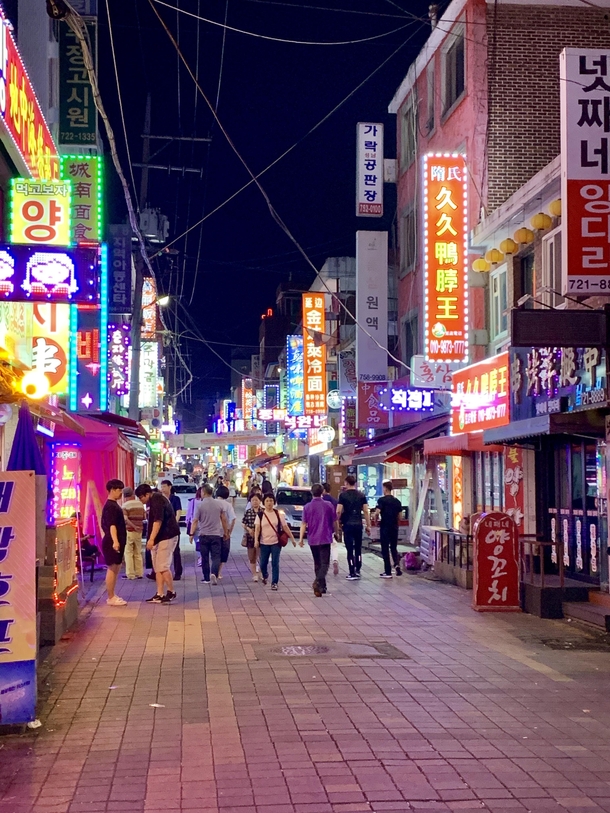 Back alley Seongnam Korea
