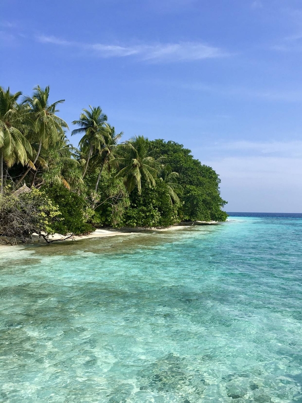 Backpacking in the Maldives Indian Ocean 
