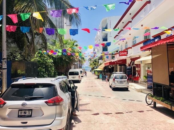 Backstreet in Playa del Carmen