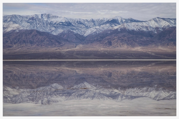 Badwater Reflection  Death Valley NP 