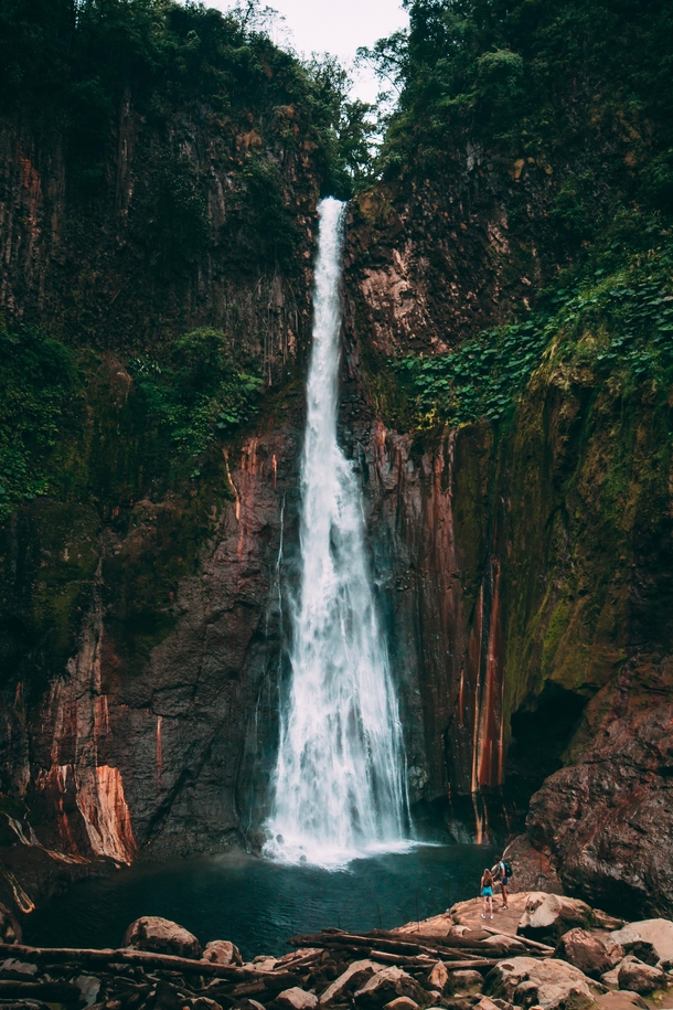 Bajo del Toro waterfall Costa Rica 