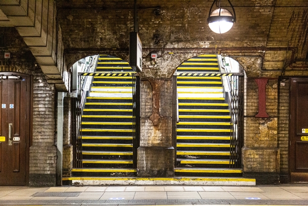 Baker Street Underground Station Steps