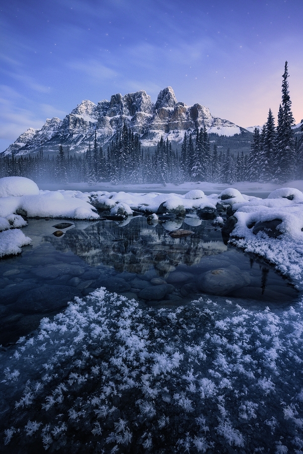 Banff sure is beautiful when its -f out OC  ross_schram