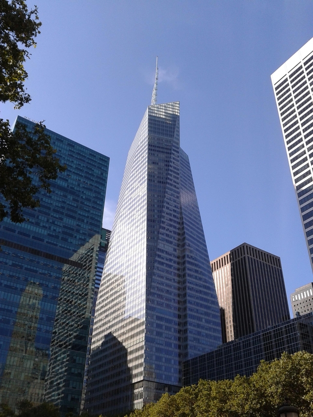 Bank of America Tower New York - COOKFOX Architects - took this picture August 